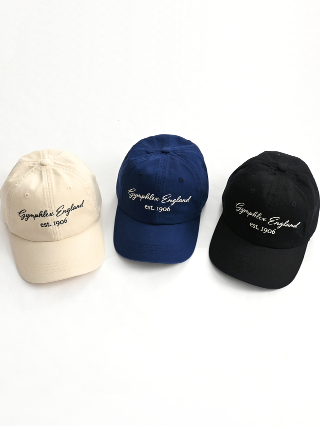 Gymphlex (ジムフレックス)　コットンチノ ロゴキャップ