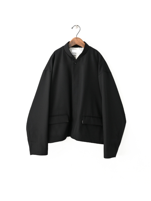 Graphpaper(グラフペーパー) Techno Wool Nylon Stand Collar Short Jacket