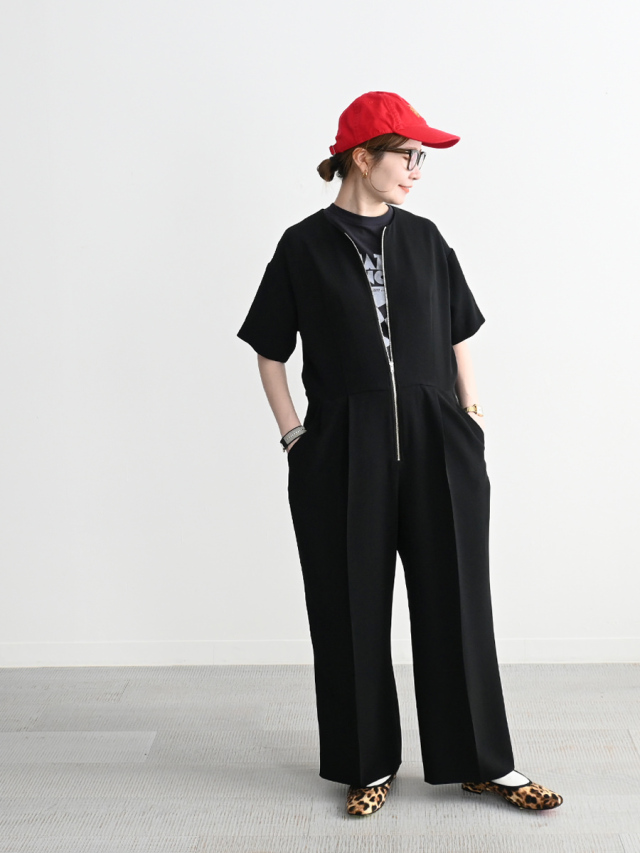 THE SHINZONE(ザ シンゾーン) DOUBLE CLOTH JUMPSUIT