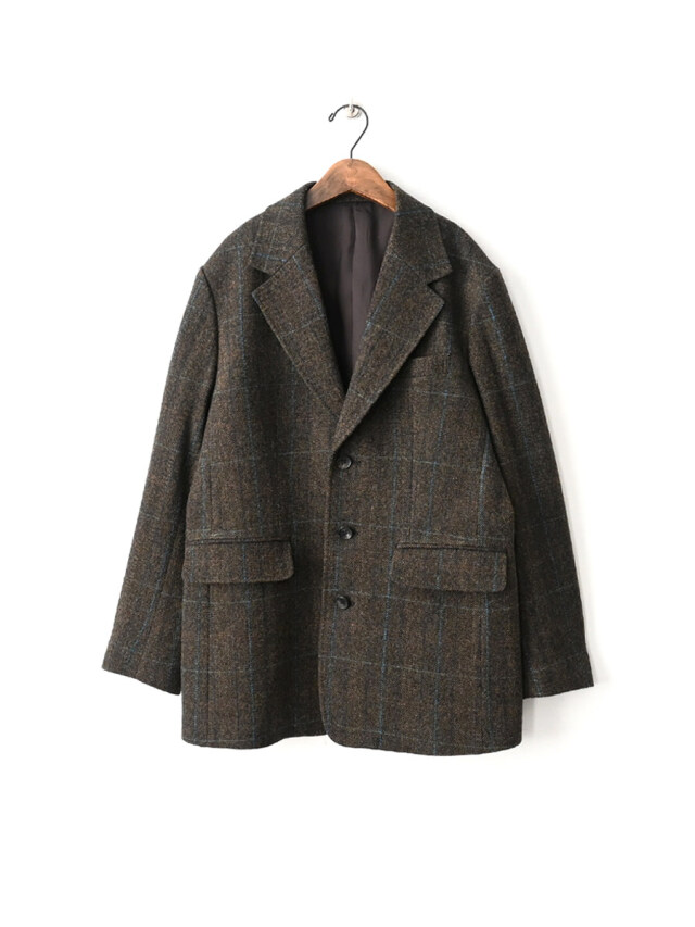 THE SHINZONE 2025A/WモデルWOOL JACKET ブラウン THE SHINZONE(ザ シンゾーン) WOOL SINGLE BREASTED JACKET