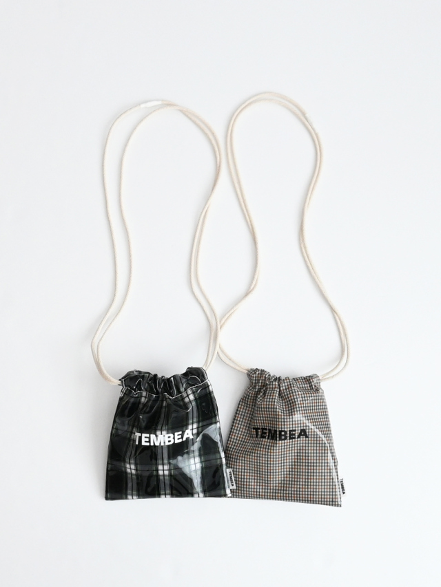 TEMBEA(テンベア) 巾着 POCHETTE-CHECK