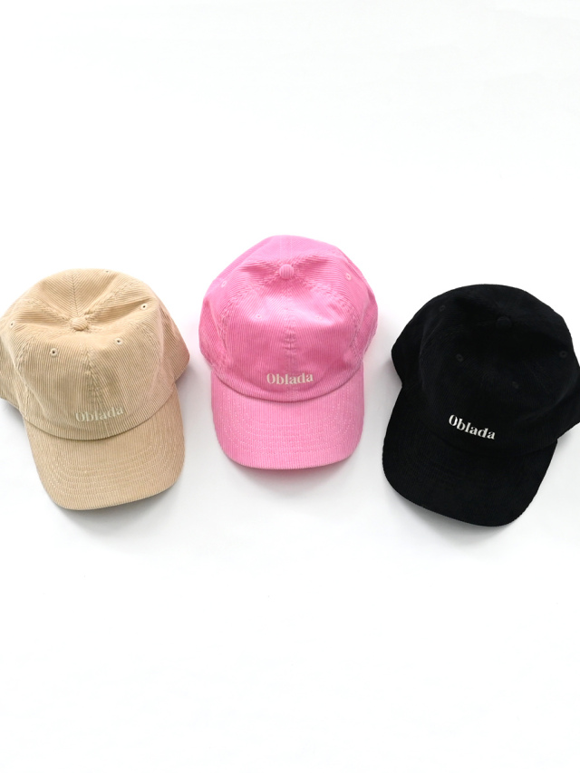 Oblada(オブラダ)  CORDUROY CAP