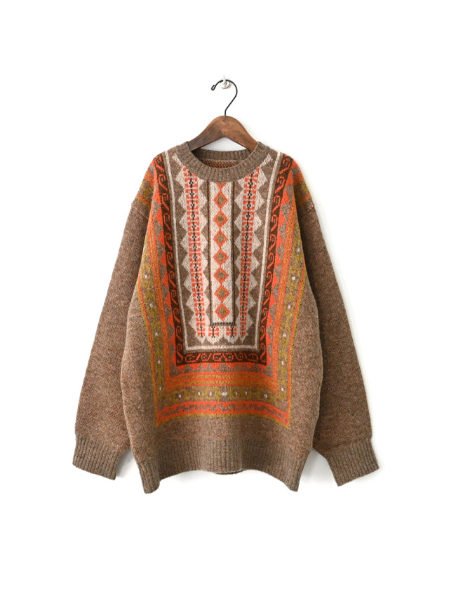 South2 West8(サウスツー ウエストエイト) Crew Neck Sweater - Shetland