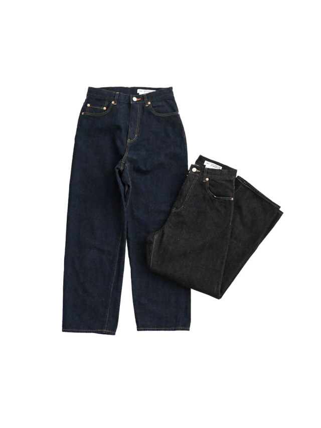 YAECA (ヤエカ) デニム ワイドストレート No.11