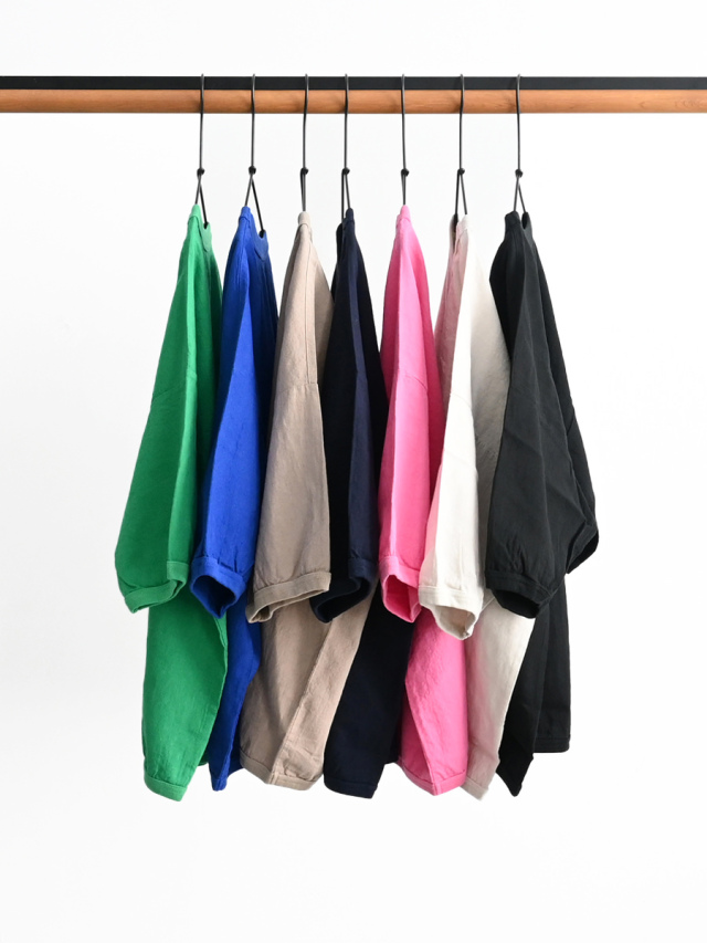 maillot mature(マイヨマチュア) Linen Rich Big Sweat Shirt