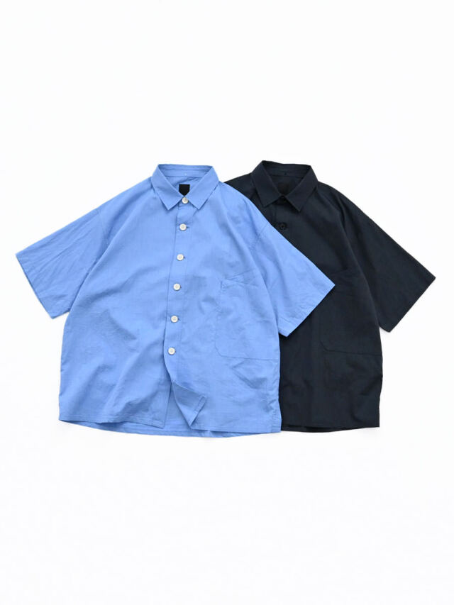 maillot (マイヨ)　End on End S/S Big Shirt(エンドオンエンド半袖ビッグシャツ) MAS-26107