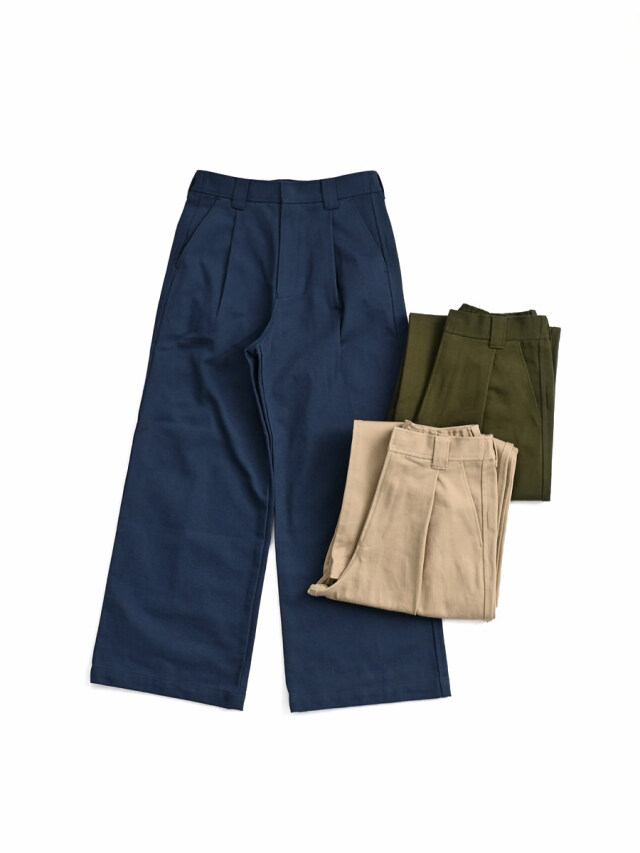 Shinzone(シンゾーン) COTTON TWILL WIDE PANTS
