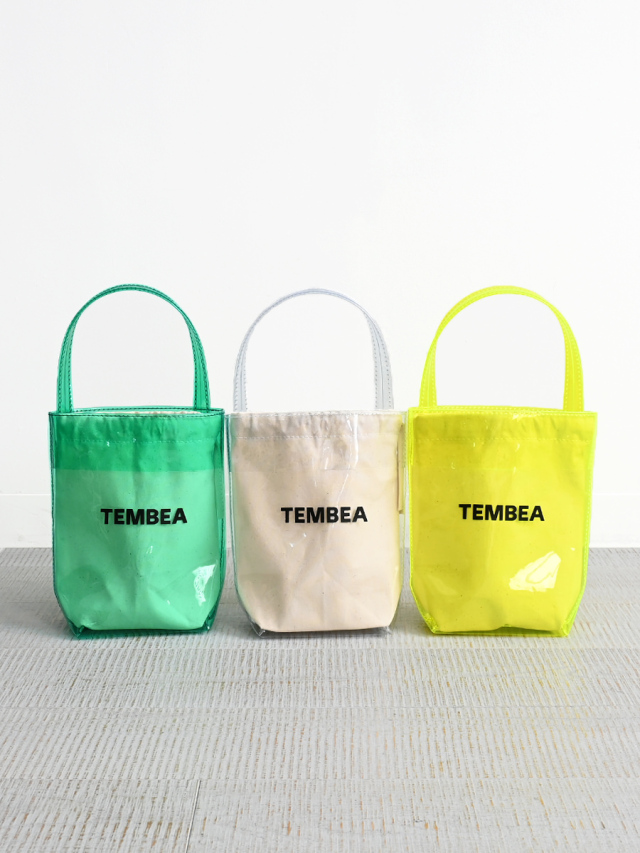 【30%OFF】TEMBEA(テンベア) BAGUETTE TOTE MINI TOUMEI