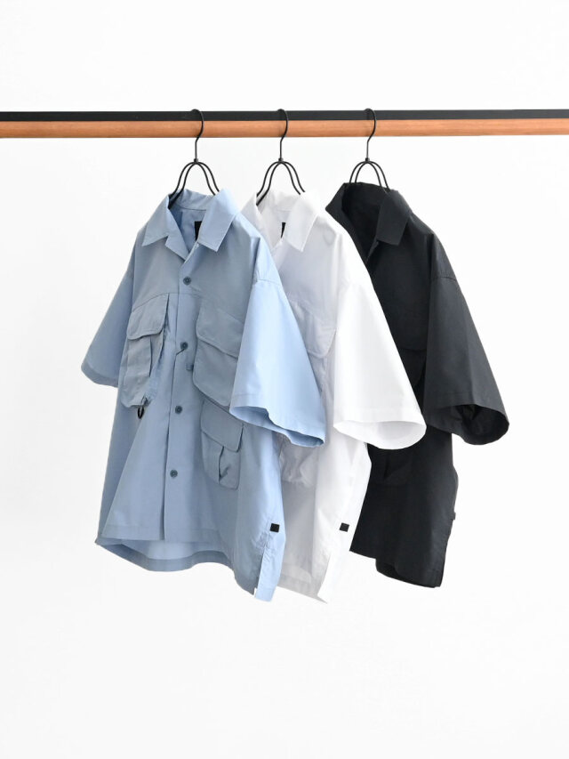 DAIWA PIER39(ダイワ ピアサーティナイン) W's TECH MULTI TOOL POCKET SHIRT S/S SOLID