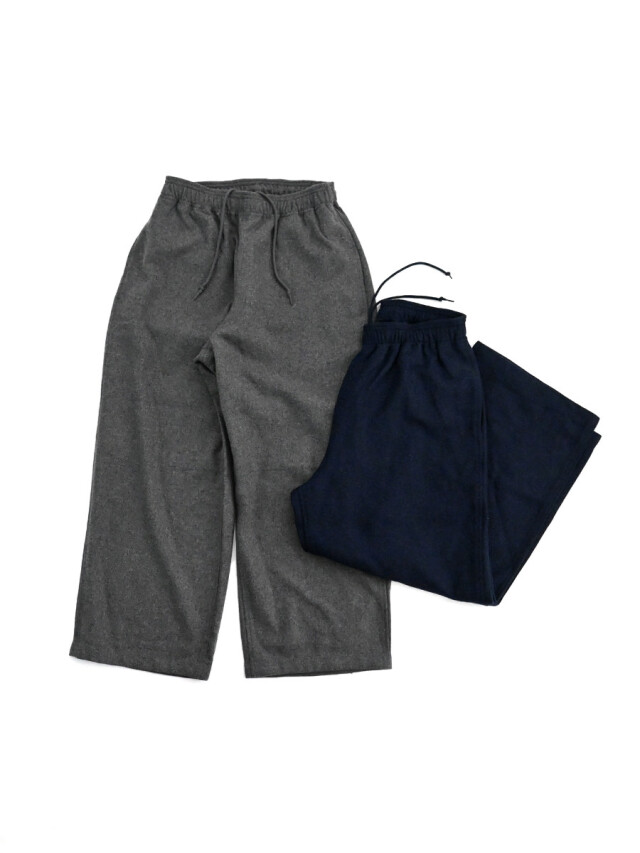 PARROTT CANVAS(パロットキャンバス) Relax Wool Wide Pants