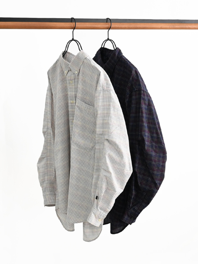 DAIWA PIER39(ダイワ ピアサーティナイン)  W's TECH BUTTON DOWN SHIRT L/S TATTERSALL