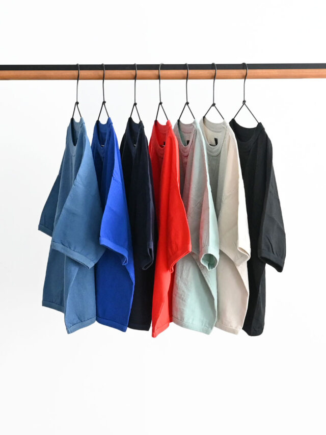 maillot (マイヨ)　Linen Rich Big Sweat Shirt-Tee (リネンリッチビッグスウェットシャツTee) MAS-24117