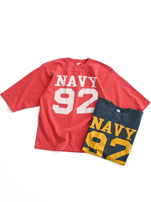 JACKSON MATISSEフットボールTシャツ JACKSON MATISSE (ジャクソンマティス) FOOTBALL NAVY 92 Tee