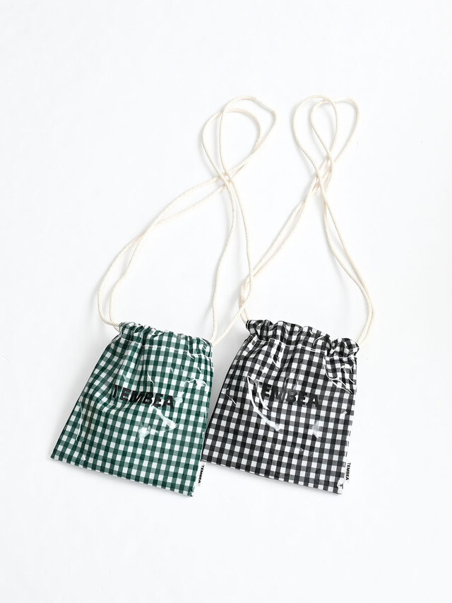 TEMBEA(テンベア) 巾着 POCHETTE-GINGHAM