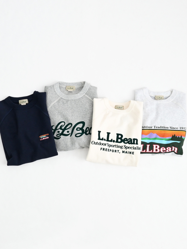 L.L.Bean(エルエルビーン) ポーテージ・クルーネック・スウェットシャツ