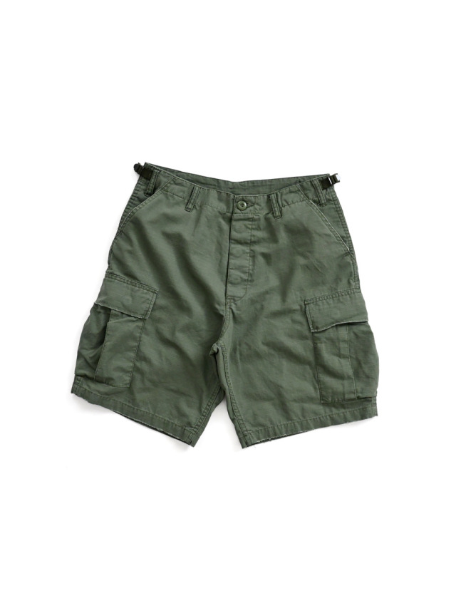 Sデッド希少SHORTモデル！ロスコ リップストップ BDUパンツ OLIVE