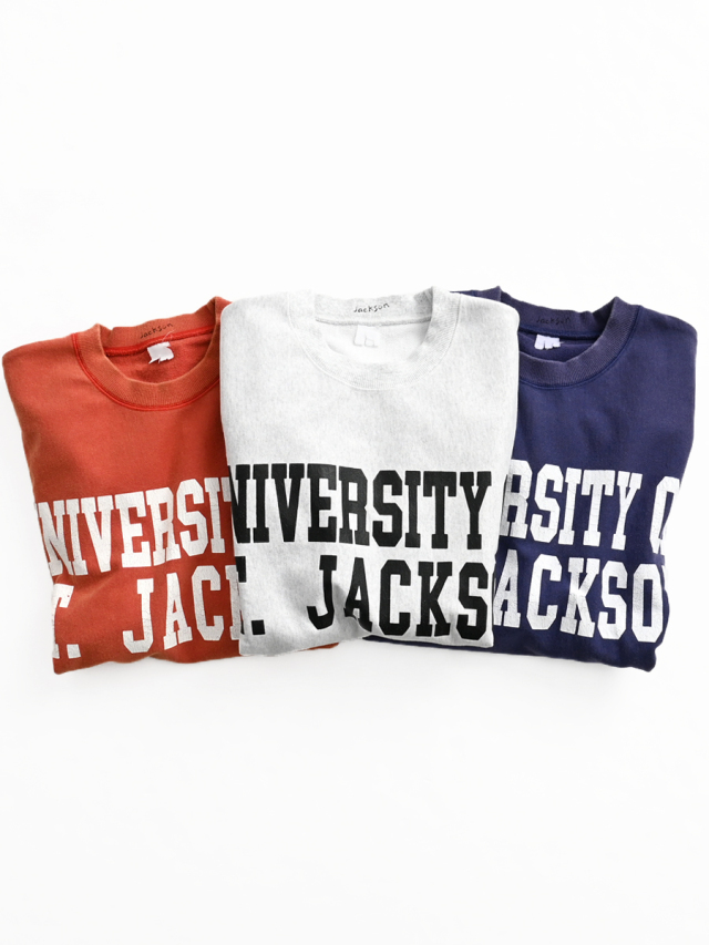 kudo0336　JACKSON MATISSE ジャクソンマティス JACKSON MATISSE (ジャクソンマティス) UNIVERSITY OF ST.JACKSON Sweat