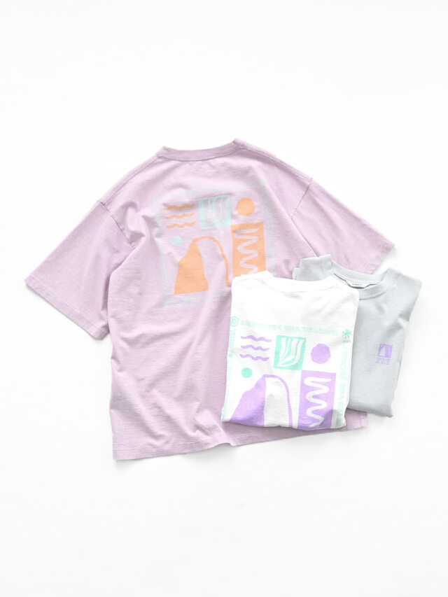 PHEENY(フィーニー)　Printed s/s Tee Journey