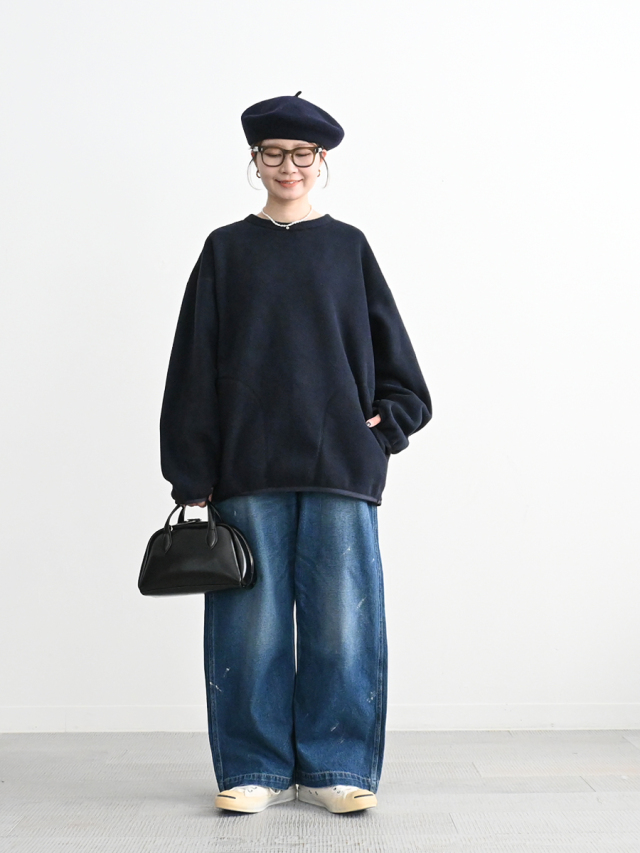 maillot(マイヨ)　Micro Fleece Pocket Crew Trainer (マイクロフリース・ポケットトレーナー) MAC-25215