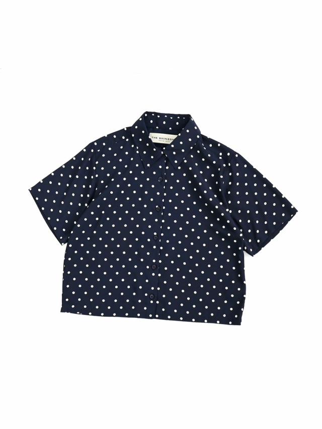 Shinzone(シンゾーン) POLKA DOT HALF SLEEVE SHIRT