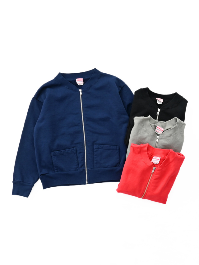 WALLA WALLA SPORT(ワラワラスポーツ) 13oz CREW CARDIGAN (13オンスクルーカーディガン)