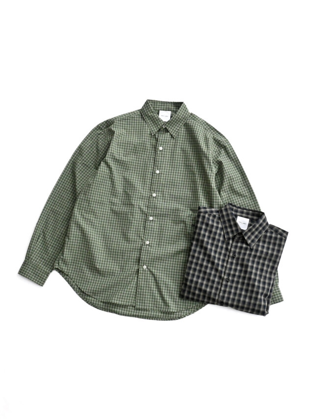 PARROTT CANVAS(パロットキャンバス) PCM Regular Shirt - Small Check