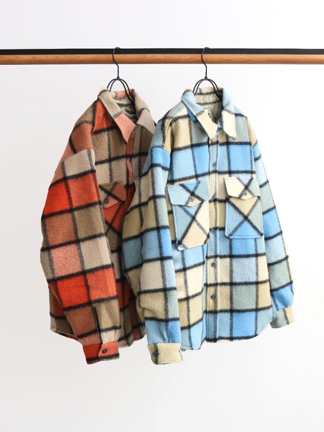 South2 West8(サウスツー ウエストエイト) CPO Shirt Wool Brushed 