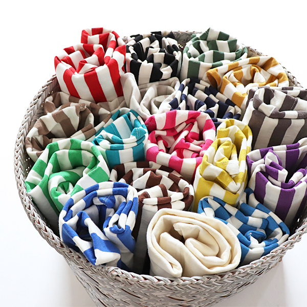 maillot (マイヨ)　border drop shoulder  T-shirts　（ドロップショルダー・ボーダーTee）MAC-15145