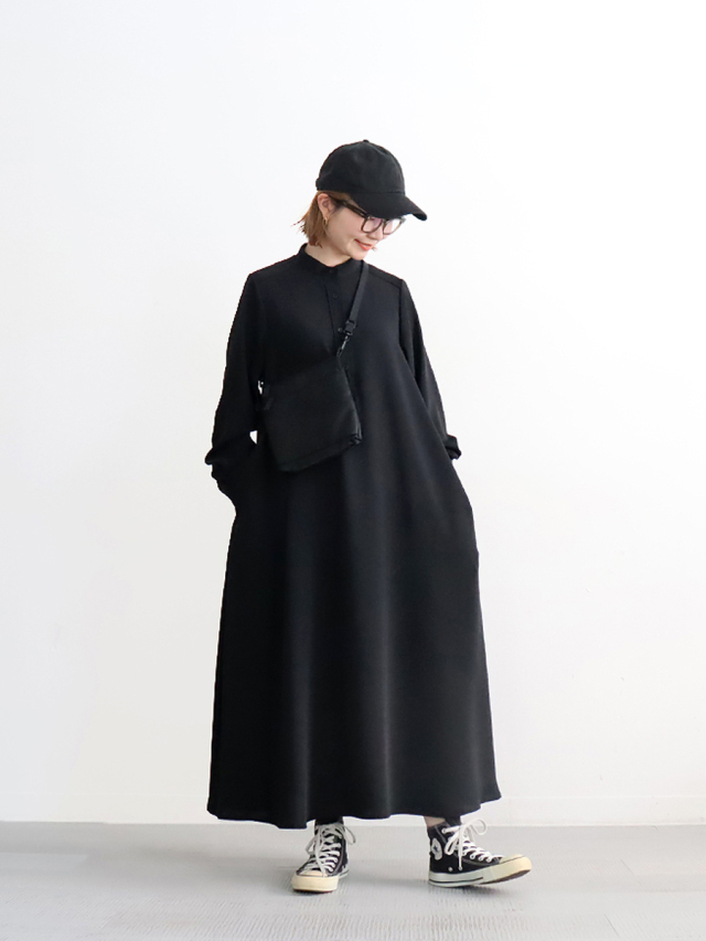 極美品 graph paper Satin Band Collar Dress Graphpaper (グラフペーパー) Satin Band Collar Dress / サテン