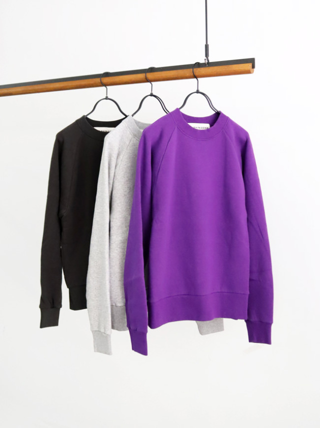 THE SHINZONE  GARMENT DYED SWEATSHIRT 74 TURQOISE