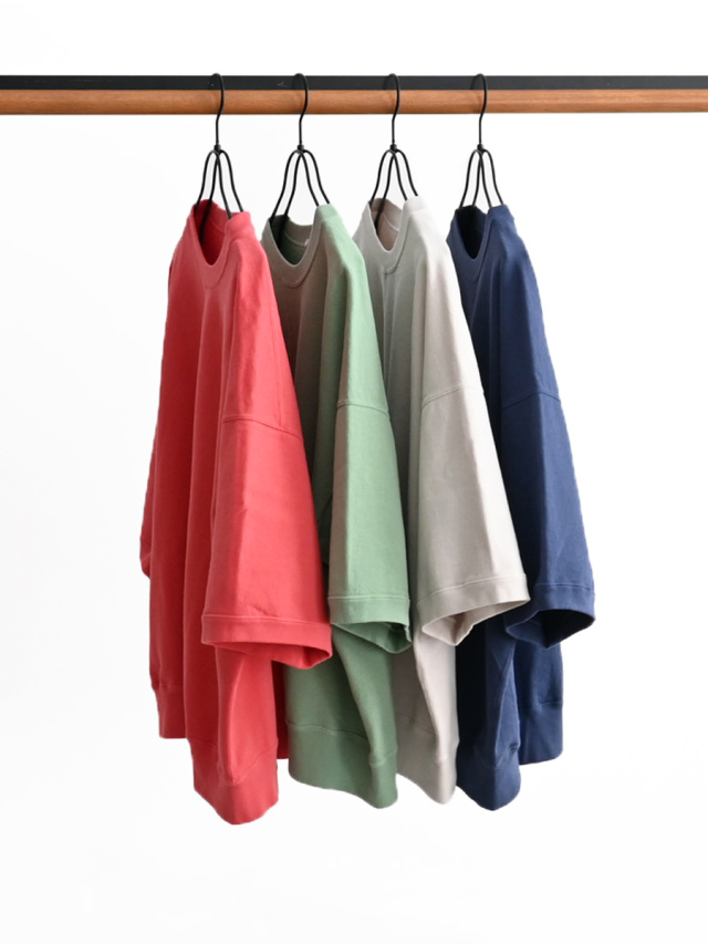 maillot (マイヨ)　Half Sleeve Big Trainer (ハーフスリーブ・スウェット) MAS-25113 -ナイモノねだり