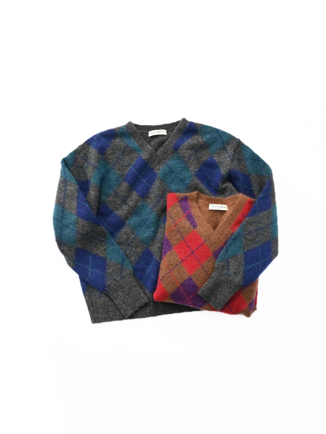 Shinzone(シンゾーン)ARGYLE KNIT PULLOVER