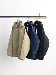 【60%OFF】maillot(マイヨ)　Nylon Field Hooded Jacket (ナイロン・フードジャケット) MAO-25101B