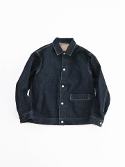 HATSKI(ハツキ)　1Pocket Denim Jacket -One Wash- 23FW002