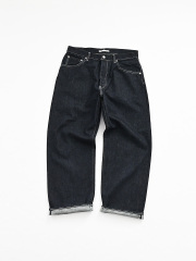 HATSKI (ハツキ)　Wide Tapered Denim -One Wash- DENIM03