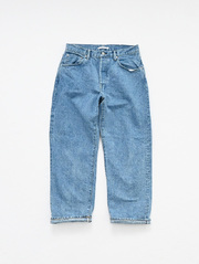 HATSKI (ハツキ)　Wide Tapered Washi Denim -Blue- HTK-22003-W