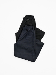 maillot mature (マイヨマチュア)　Canvas Linen Wide Trouser (キャンバスリネン・ワイドトラウザー) MAP-26156