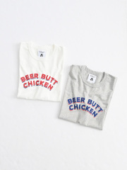 TACOMA FUJI RECORDS(タコマフジレコード) BEER BUT CHICKEN Tee designed by Motonobu Nakamura