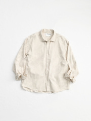 【2/23(月) 19:00発売開始】　YAECA (ヤエカ)　Comfort Shirt -Extra Wide "Check" (150611105) -ナイモノねだり