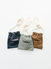 TEMBEA(テンベア) 巾着 POCHETTE-CHECK