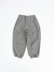 HAVERSACK(ハバーサック) コットンシルクギンガムチェック ワークパンツ