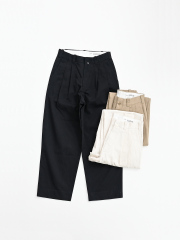 YAECA(ヤエカ) 2タックテーパードチノ (12061601)