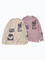 PHEENY(フィーニー)　Recycled Polyester Photo L/S Tee