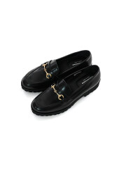 KENFORD (ケンフォード)　WOMENS TANK SOLE BIT LOAFERS / BLACK