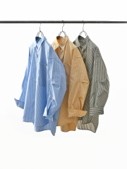 DAIWA PIER39(ダイワ ピアサーティナイン) W's TECH REGULAR COLLAR SHIRT L/S STRIPE