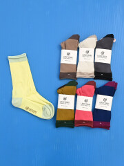 LUCKY SOCKS(ラッキーソックス)　ノーゴム2トーンパイルソックス