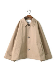 Gymphlex (ジムフレックス)　コットンギャバジン ショートコート