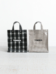 TEMBEA(テンベア) PAPER TOTE SMALL CHECK
