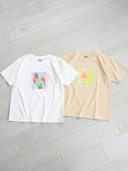 THE SUNNY(ザサニー) OOCAMI DRAWINGS TULIP T-SHIRT