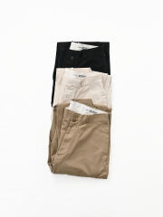 YAECA(ヤエカ) チノトラウザーズ-ワイドストレート (12052602)